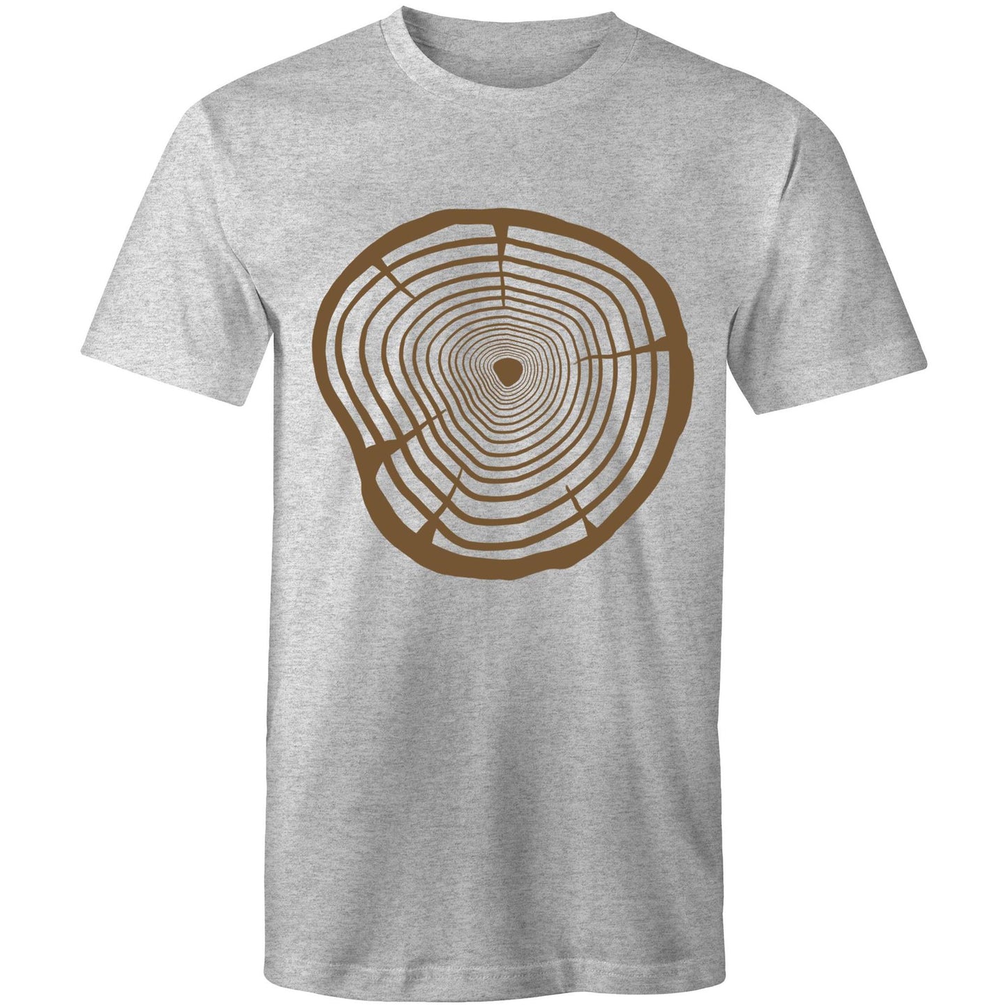 Men's Earthfolk T shirt - Wood Grain