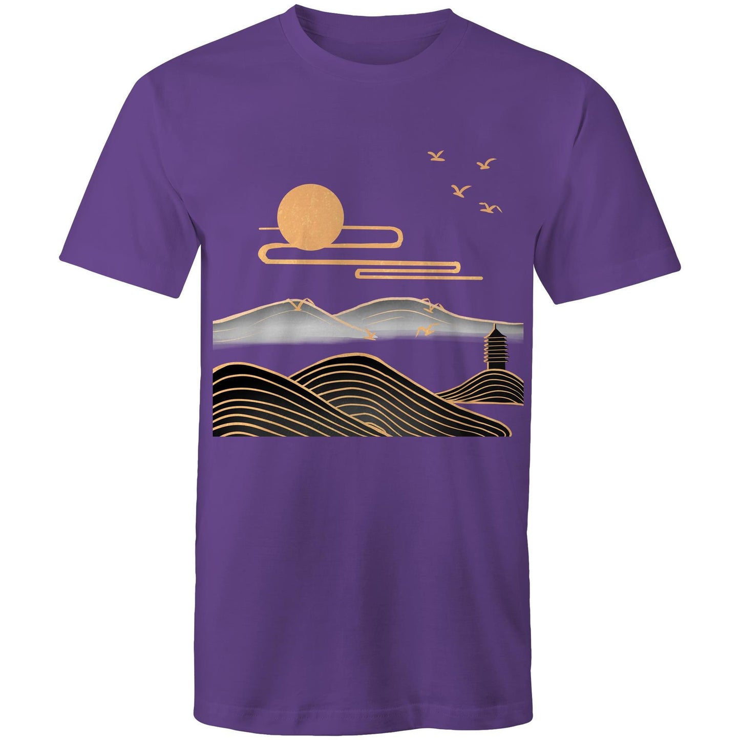 Men's Earthfolk T shirt - Nature's Rise