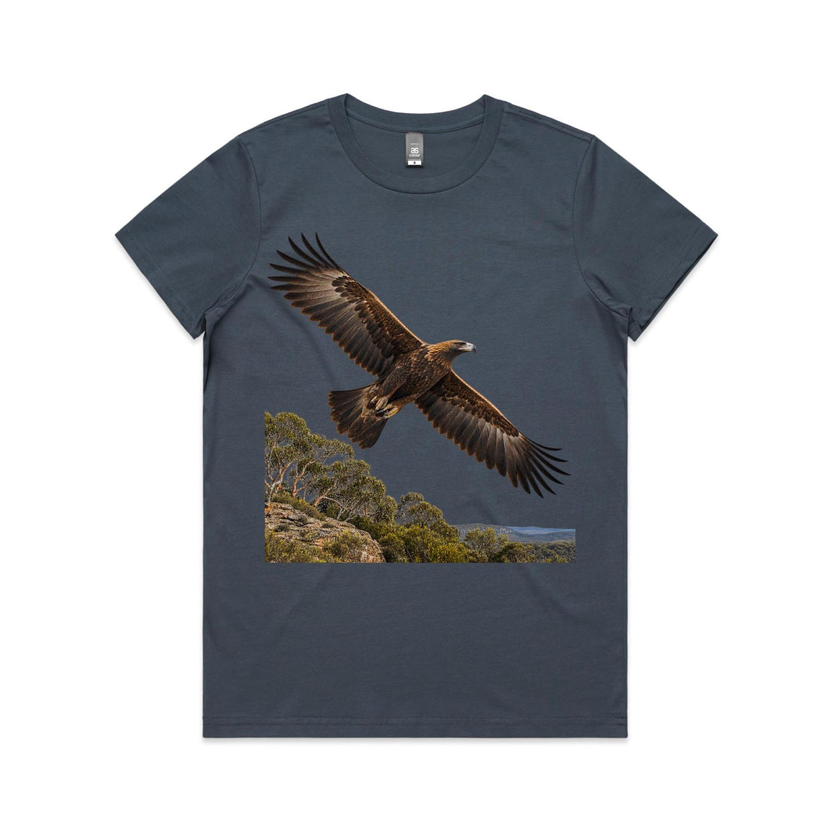 Women's Wedge Tail Eagle Graphic Printed T-shirt