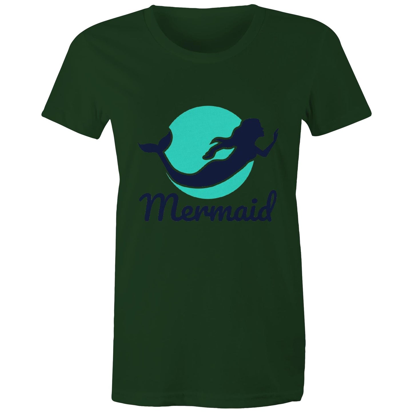 Women's Earthfolk Printed T shirt - Mermaid