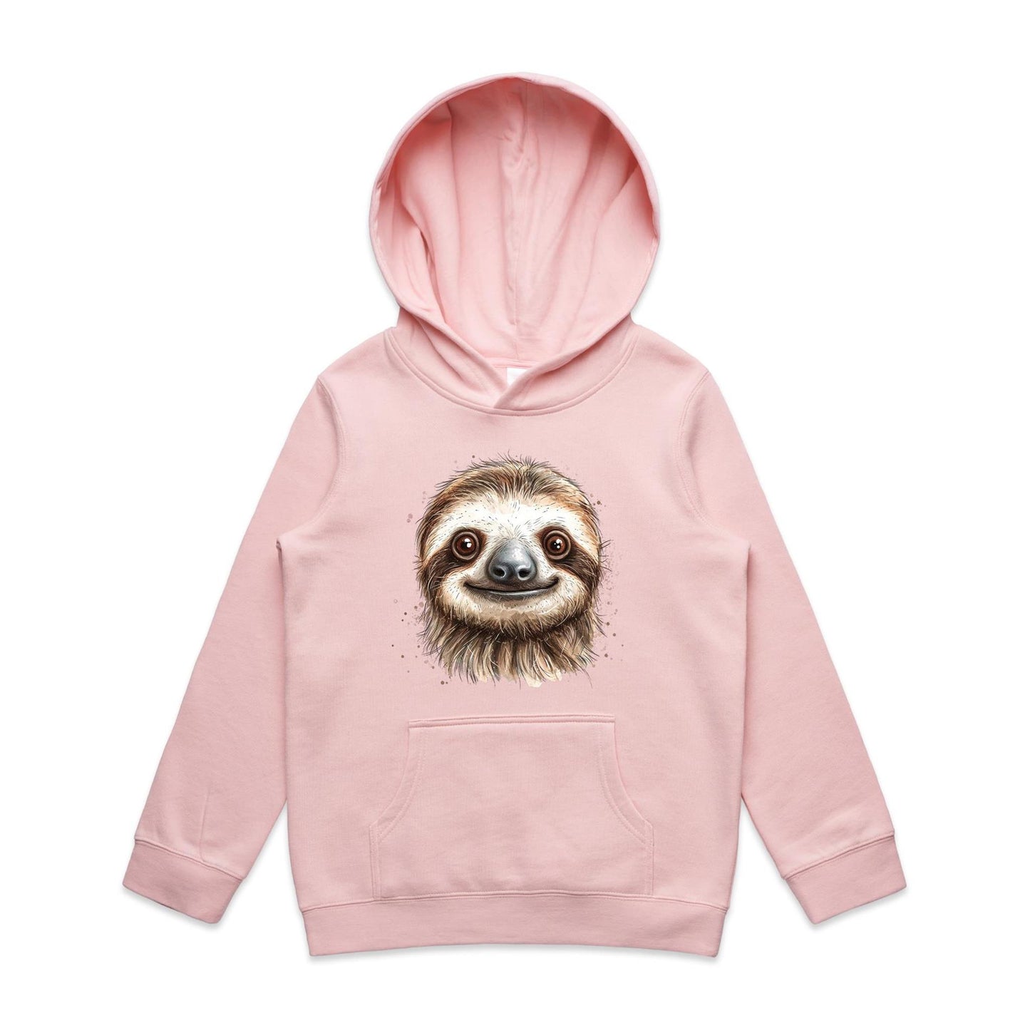 Kids Earthfolk Hoodie - Sloth - The Crescent Moon
