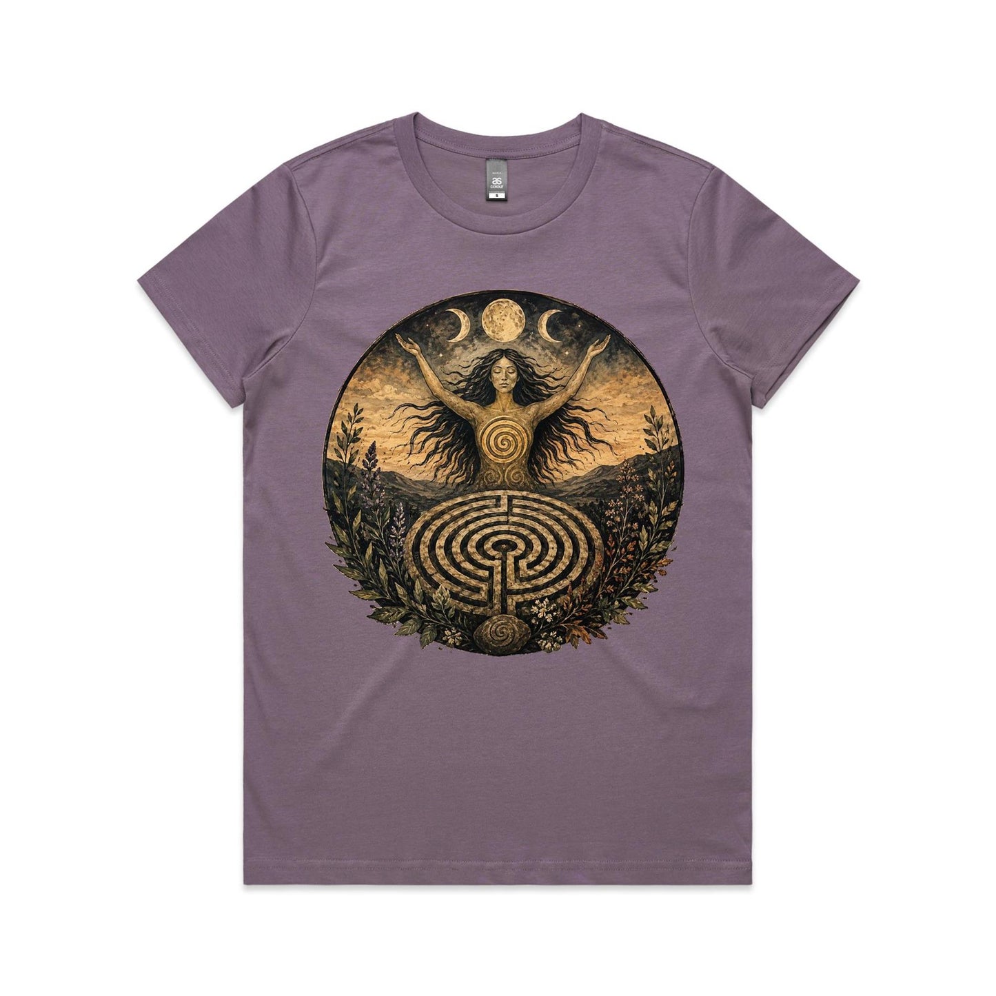 Goddess of the Labyrinth T-Shirt | Goddess Graphic Tee