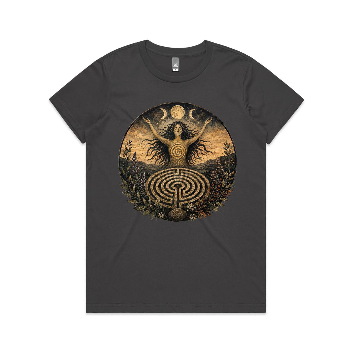 Goddess of the Labyrinth T-Shirt | Goddess Graphic Tee