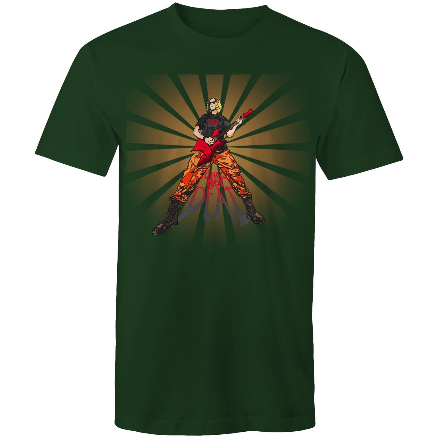 Men's Punk Rock T-Shirt | Guitar Graphic Tee