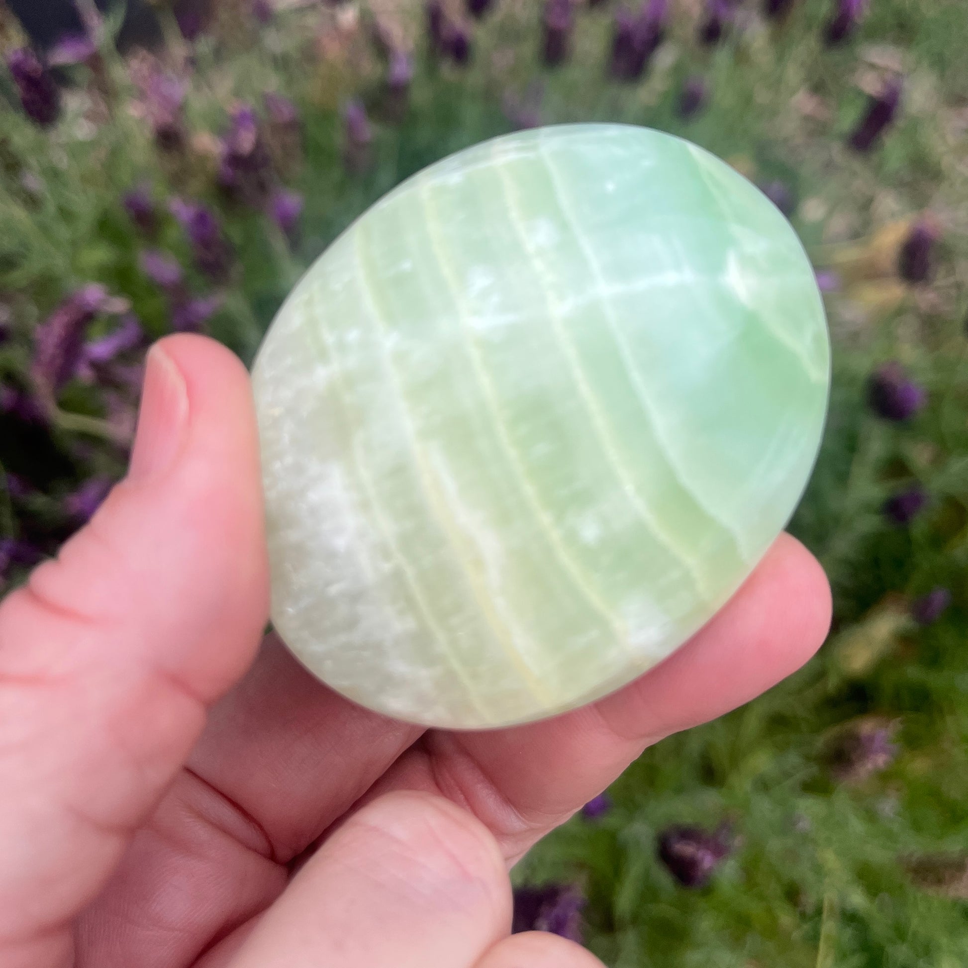 Banded Calcite Palmstone