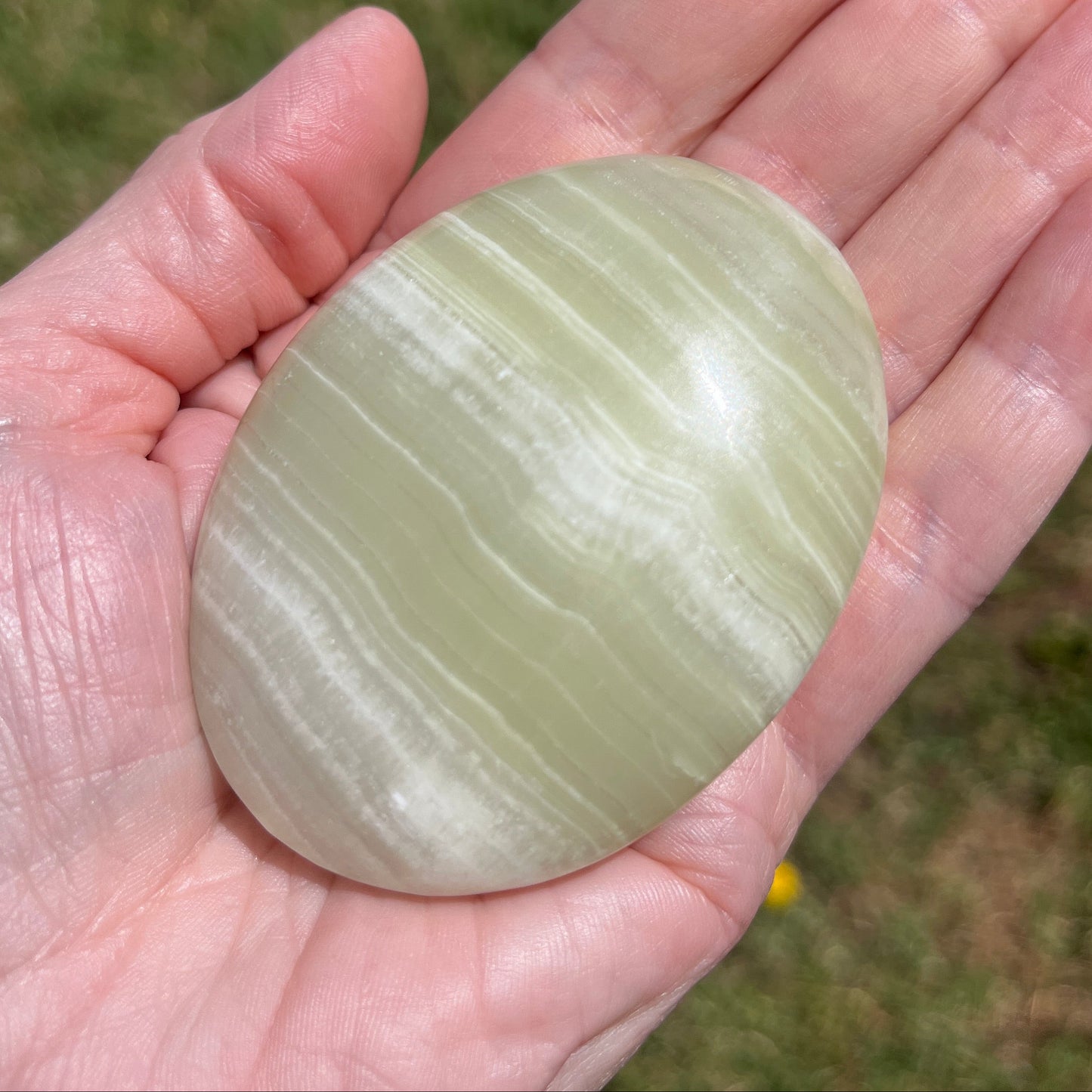 Banded Calcite Palmstone