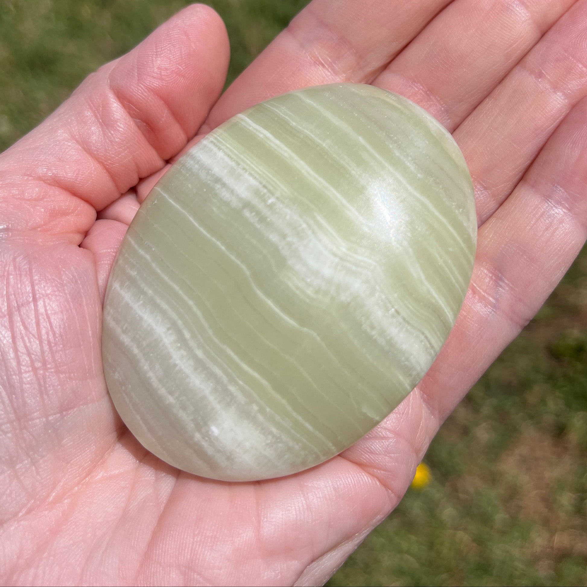 Banded Calcite Palmstone