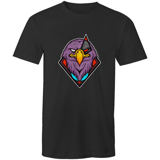 Men's Earthfolk T shirt - Abstract Eagle - The Crescent Moon