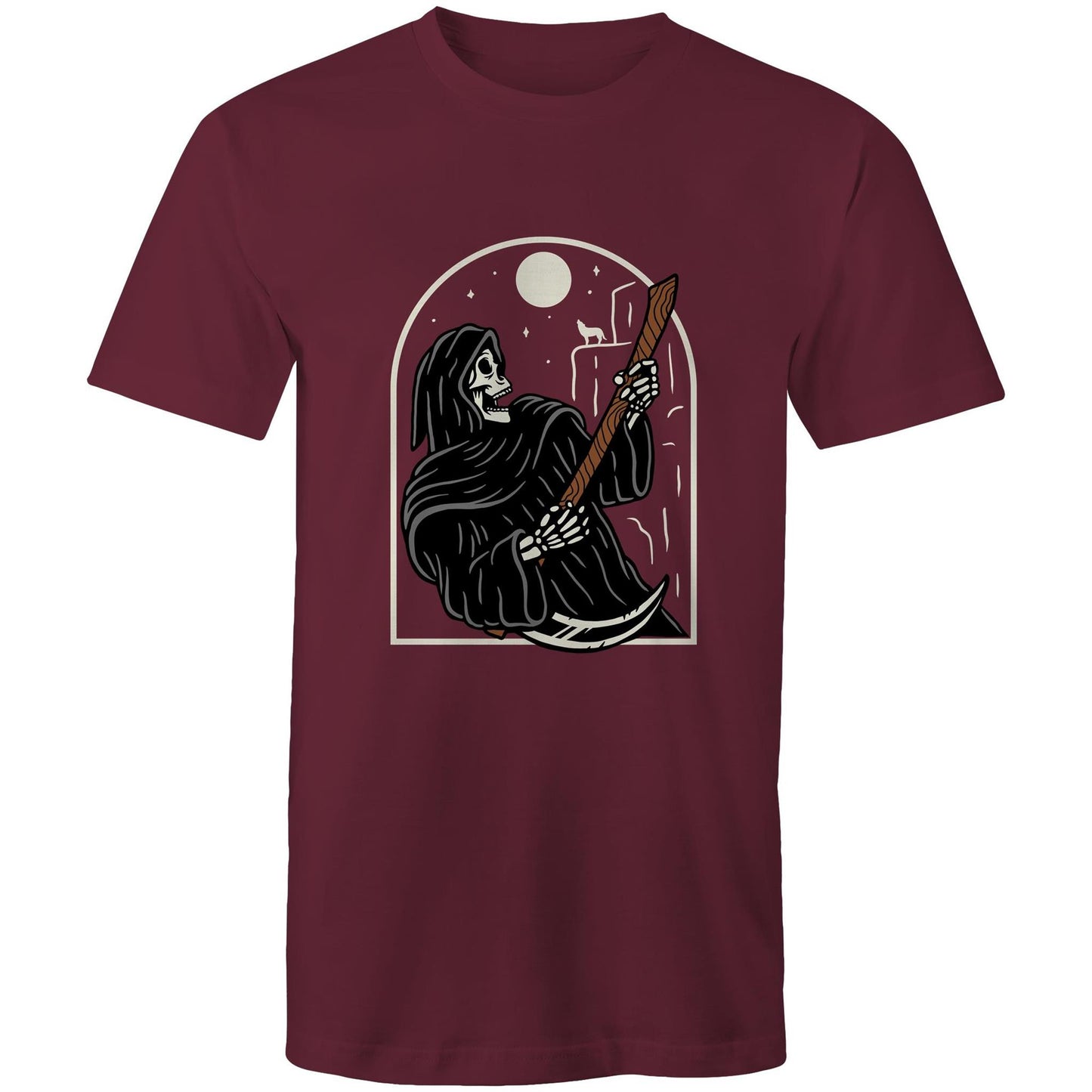 Men's Death Metal Graphic T-Shirt | Grim Reaper Tee