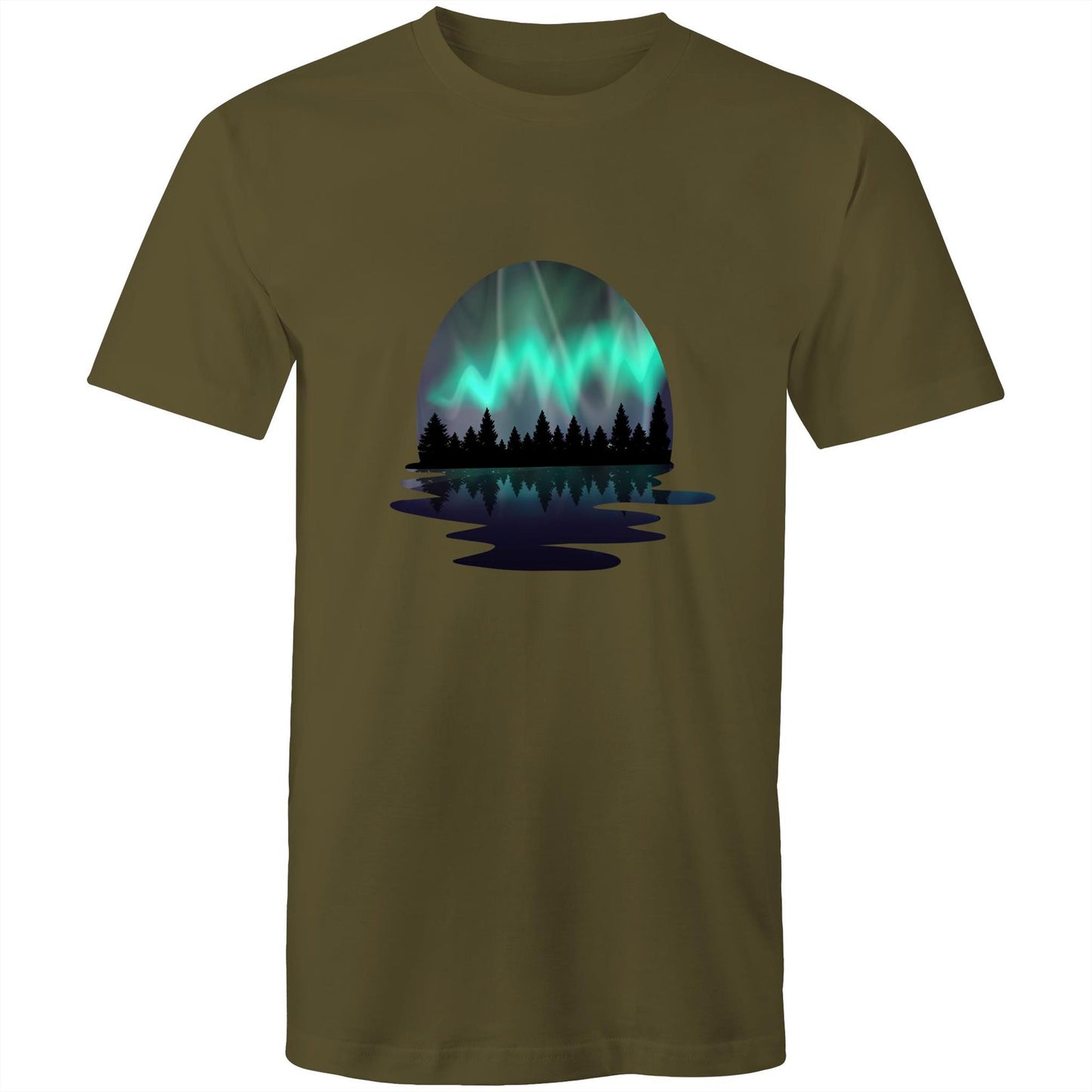 Men's Aurora T-Shirt | Northern Lights Graphic Tee