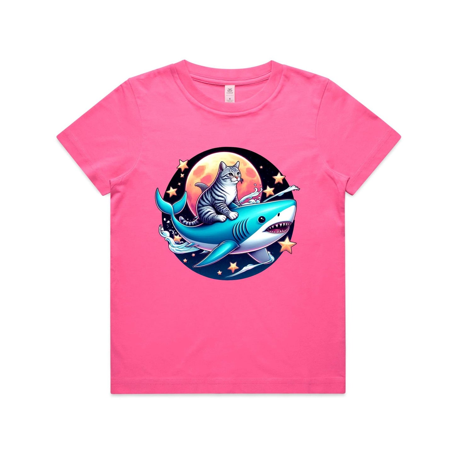 Kids Earthfolk Space Kitten T-shirt
