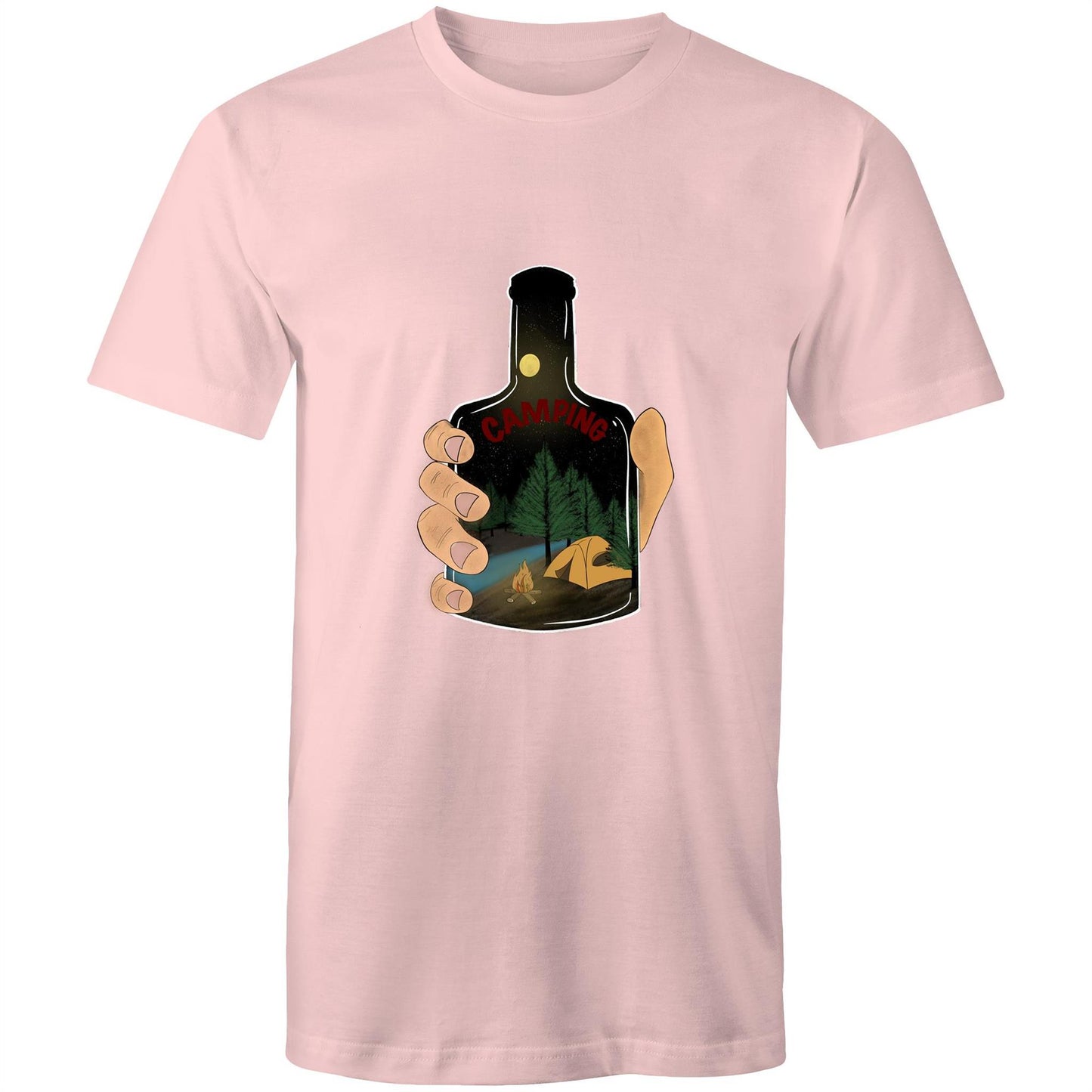Men's Camping Graphic T-Shirt | Camping Essence Print Tee