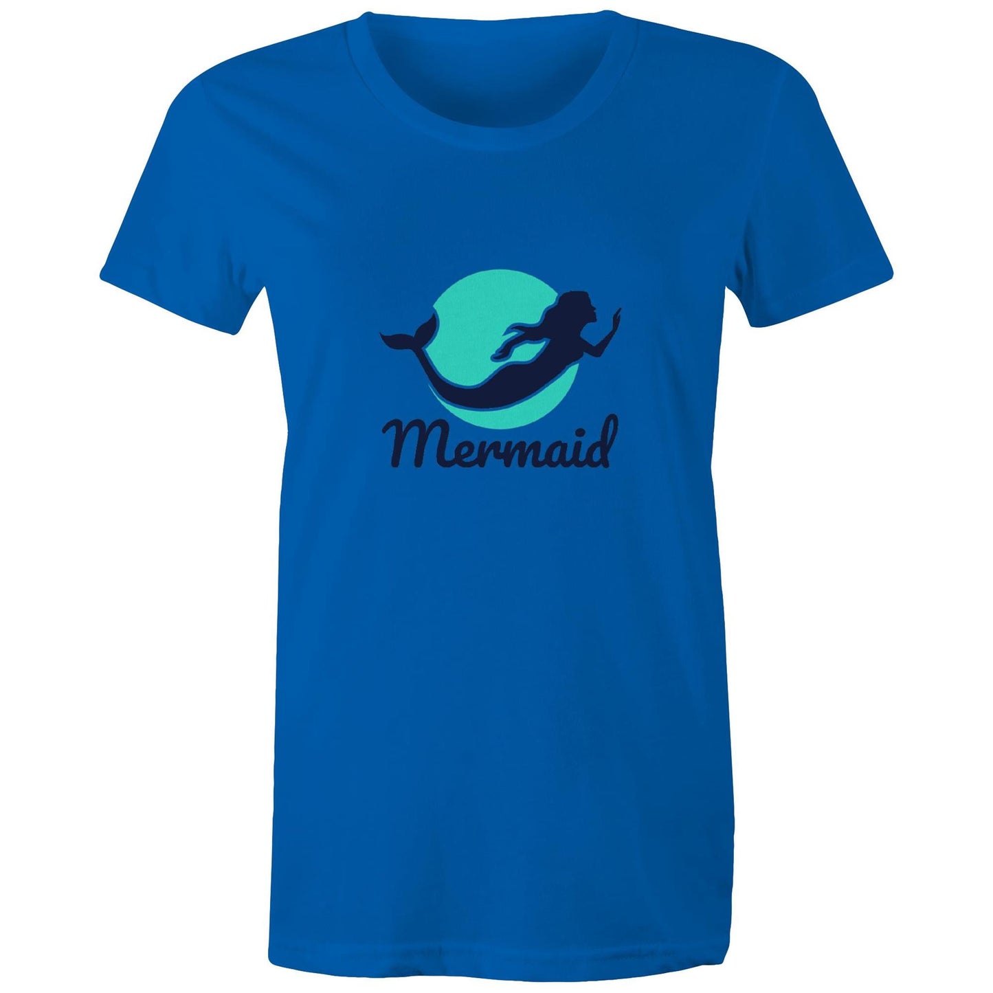 Women's Earthfolk Printed T shirt - Mermaid
