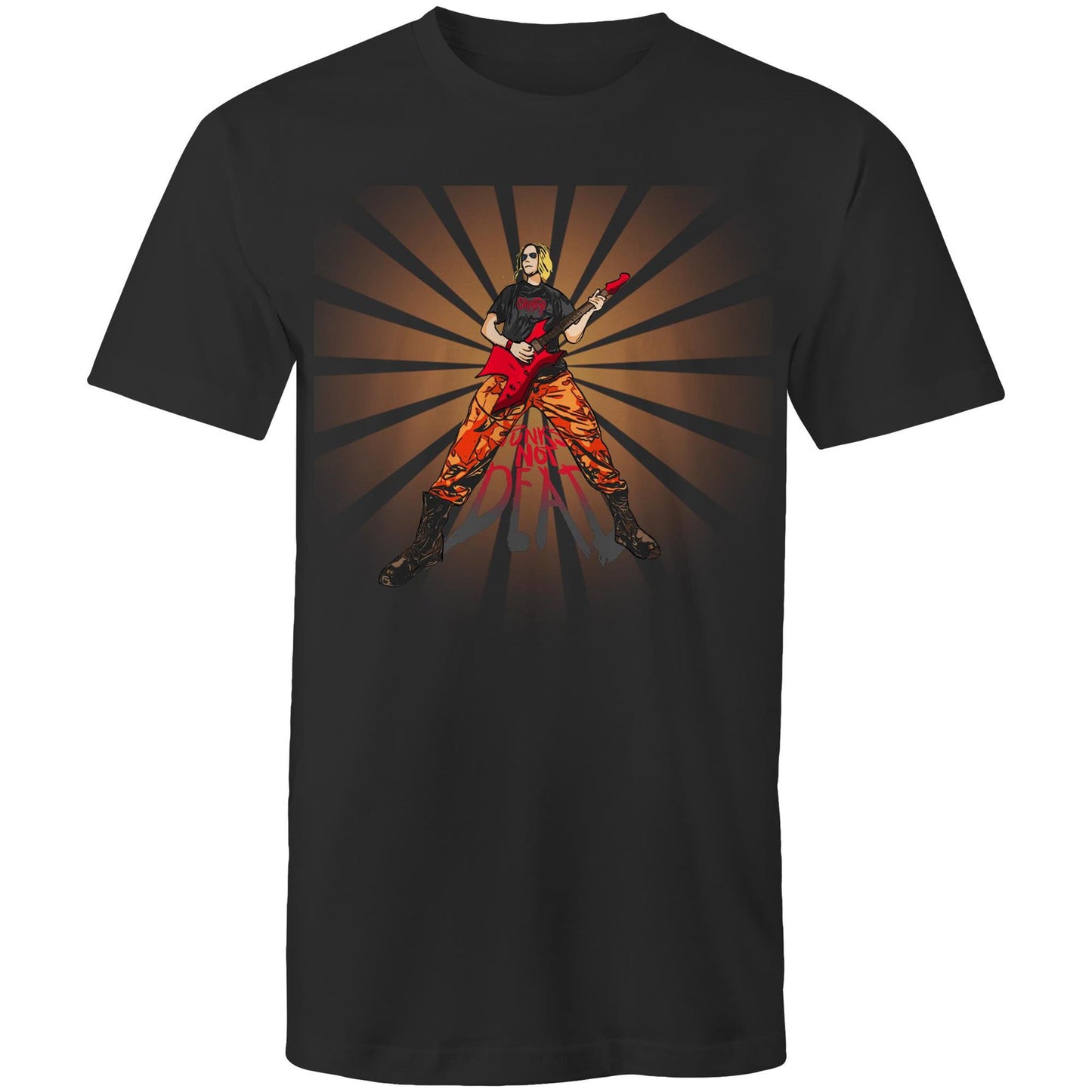 Men's Punk Rock T-Shirt | Guitar Graphic Tee