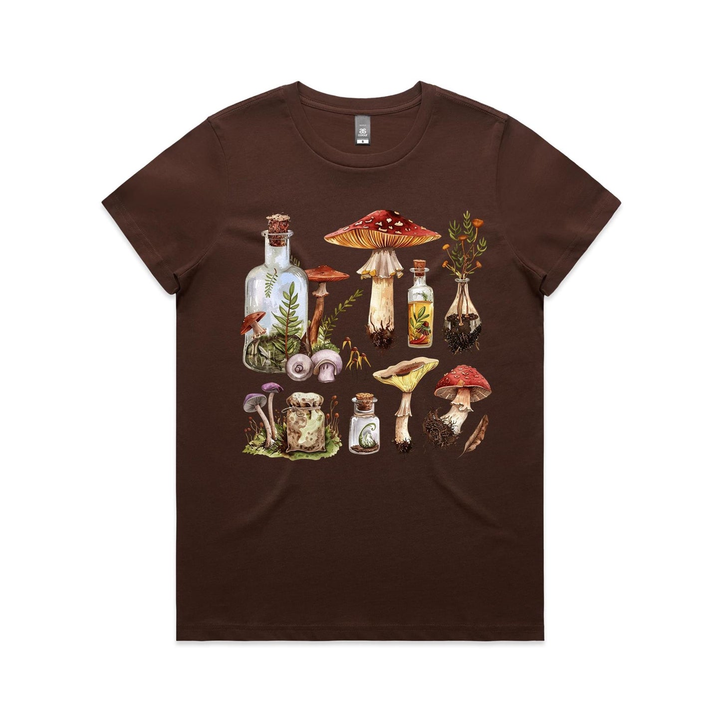 Women's Earthfolk T-shirt - Mushroom Potions