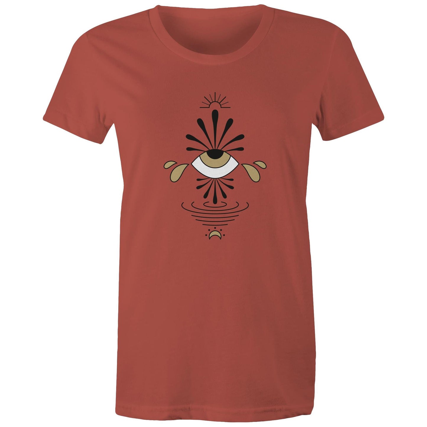 Women's Earthfolk T shirt - Third Eye