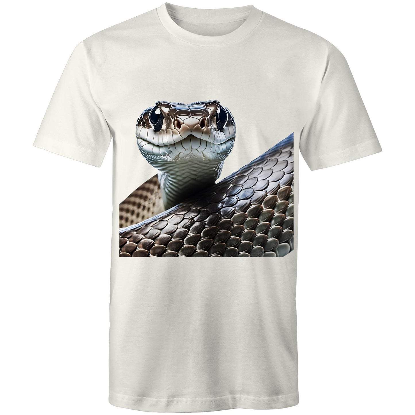 Men's Earthfolk Printed T shirt - SSSnake - The Crescent Moon