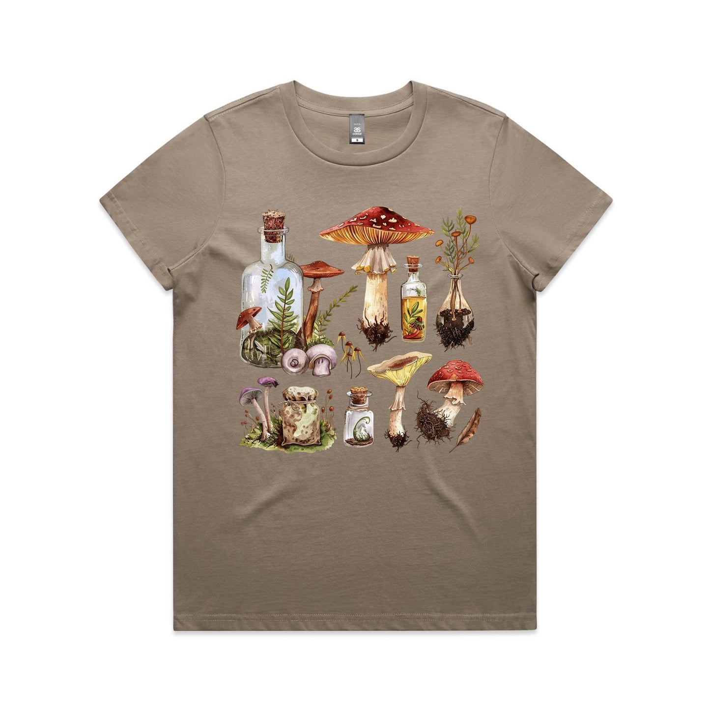 Women's Earthfolk T-shirt - Mushroom Potions