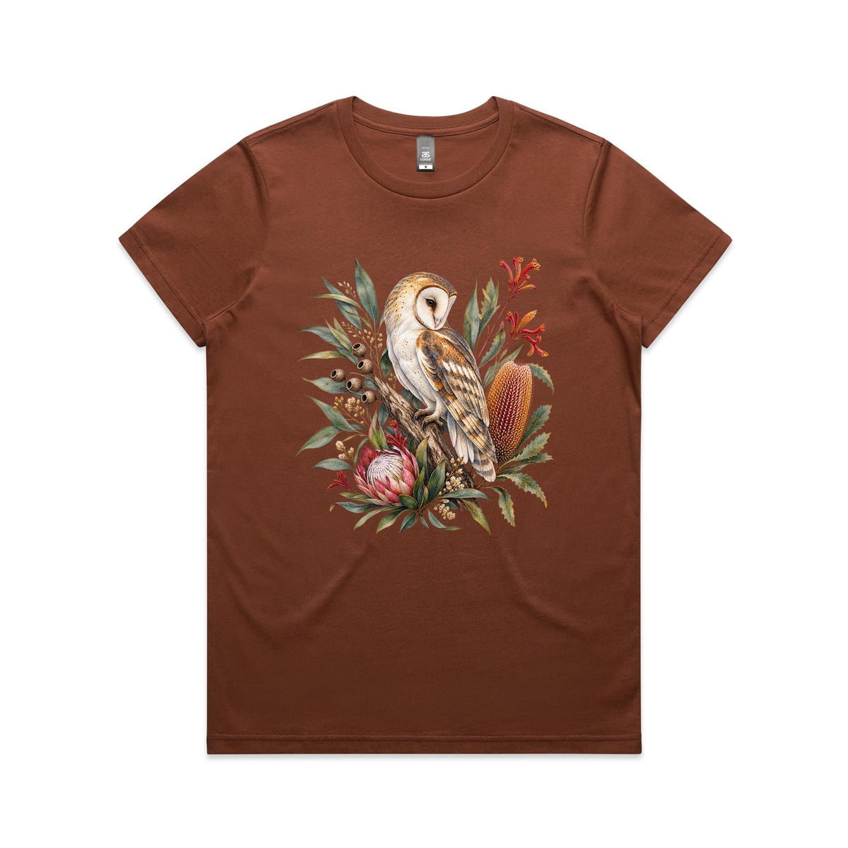 Women's Owl Botanical T-shirt