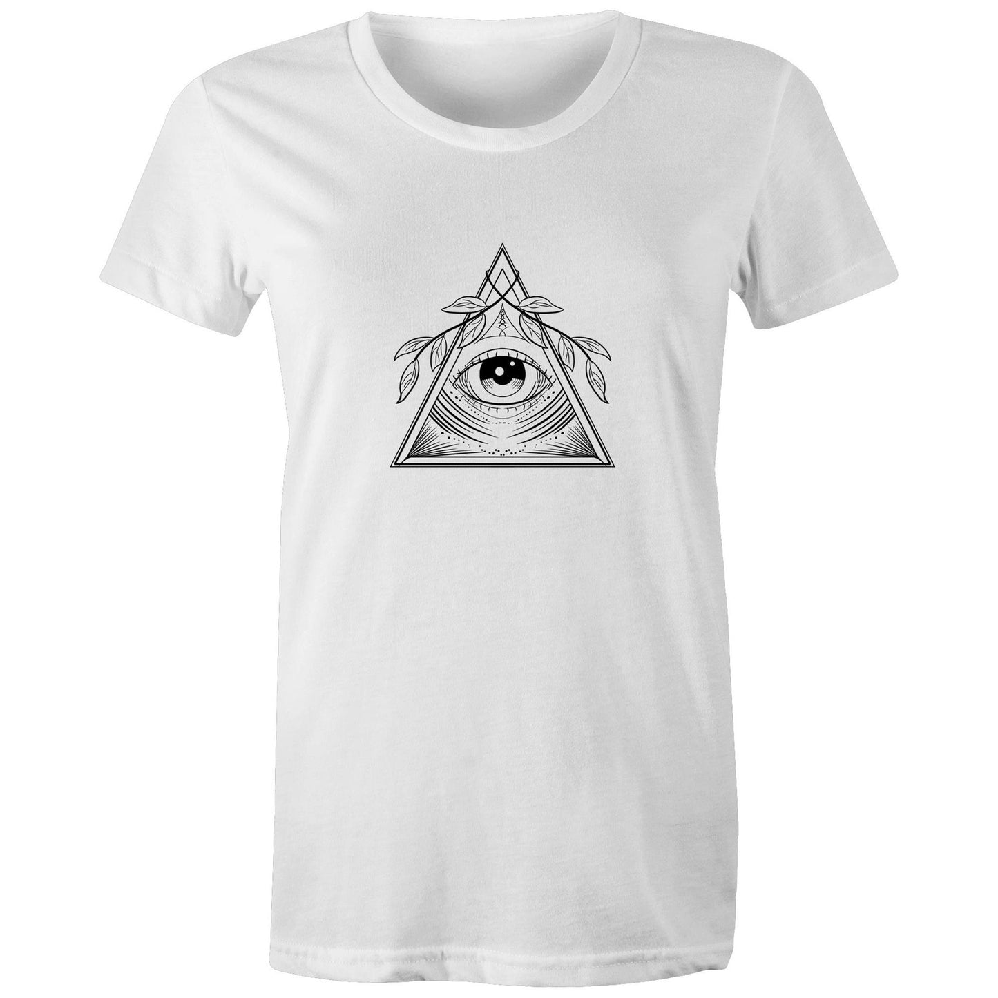 Womens Earthfolk T shirt - Natures Eye