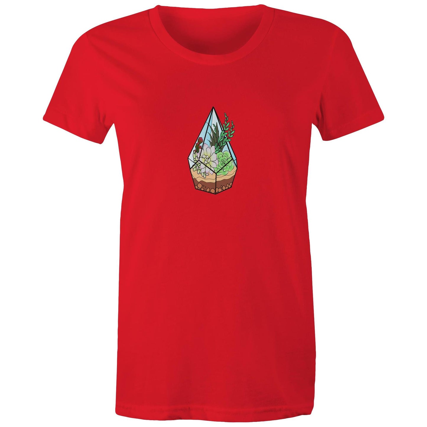 Women's Earthfolk Printed T shirt - Terrarium