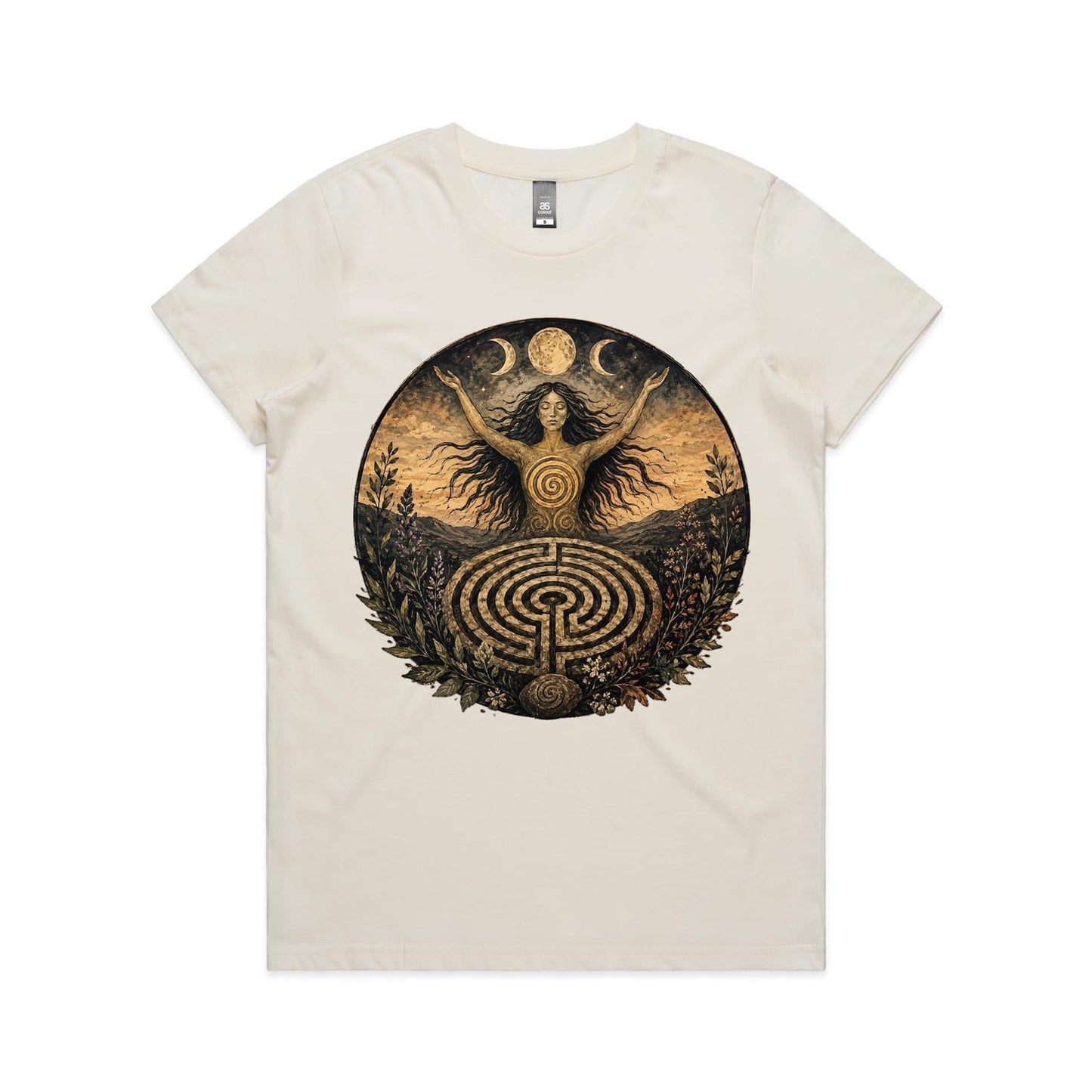 Goddess of the Labyrinth T-Shirt | Goddess Graphic Tee