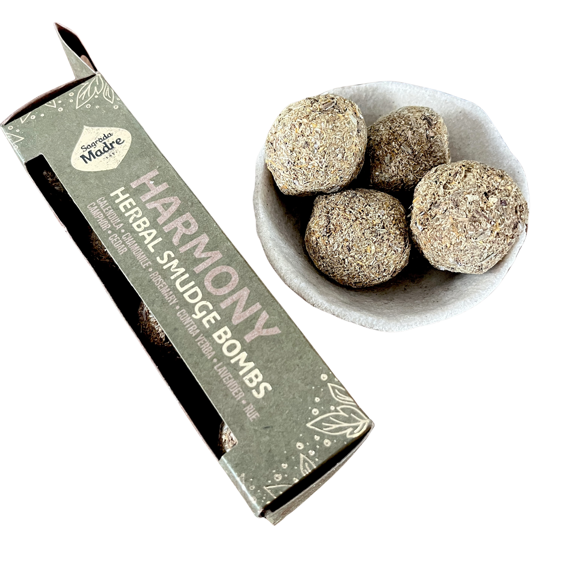 Harmony Herbal Smudge Bombs – Herbal Calm & Cleansing
