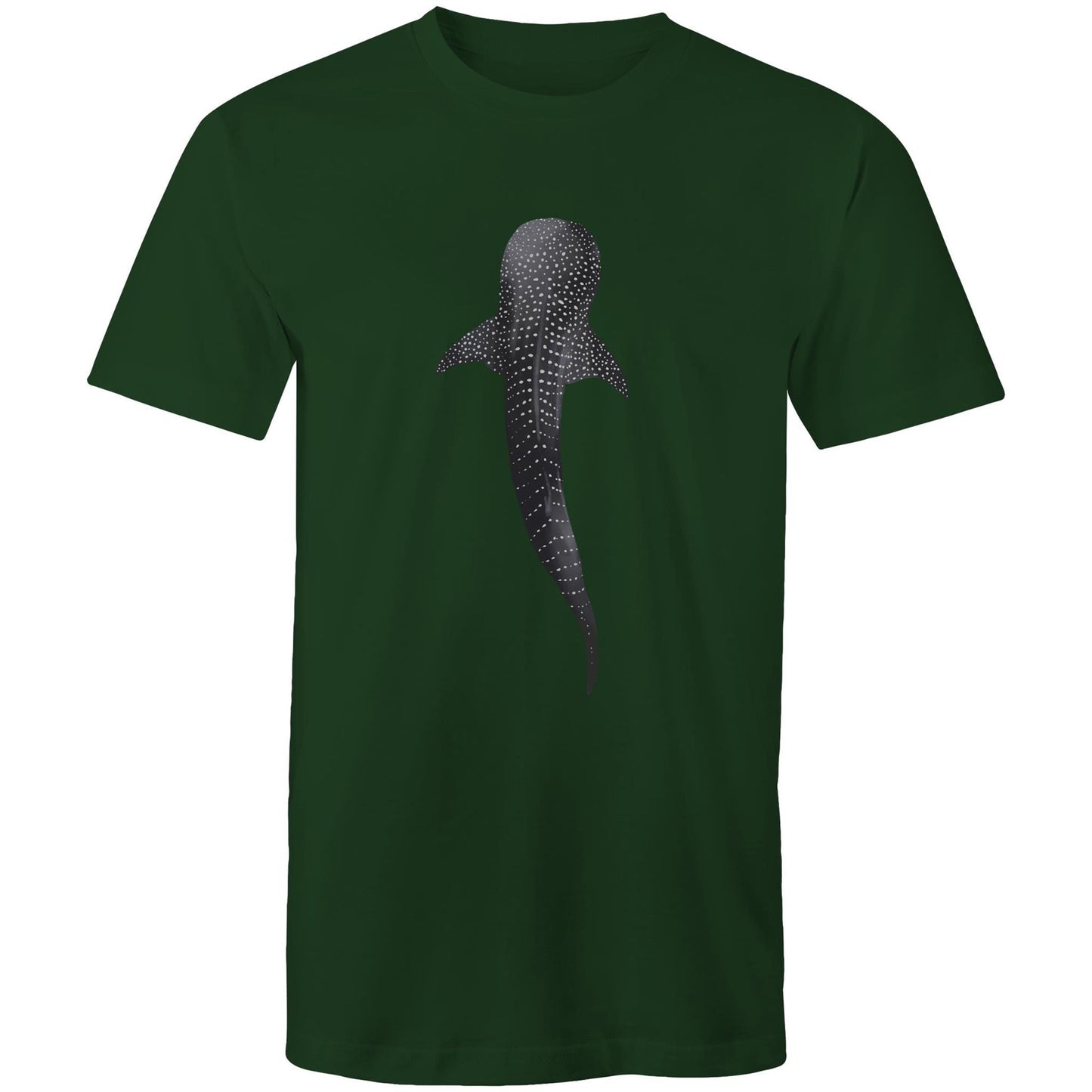 Earthfolk Printed T shirt - Mens Reaxed Fit - Whale Shark - The Crescent Moon