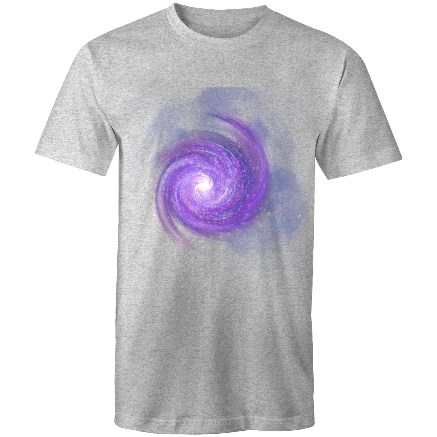 Men's Earthfolk Printed T shirt - Purple Galaxy