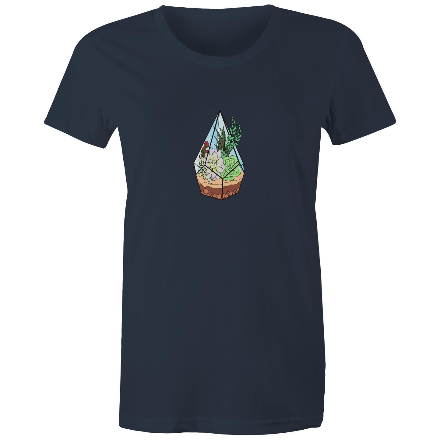 Women's Earthfolk Printed T shirt - Terrarium