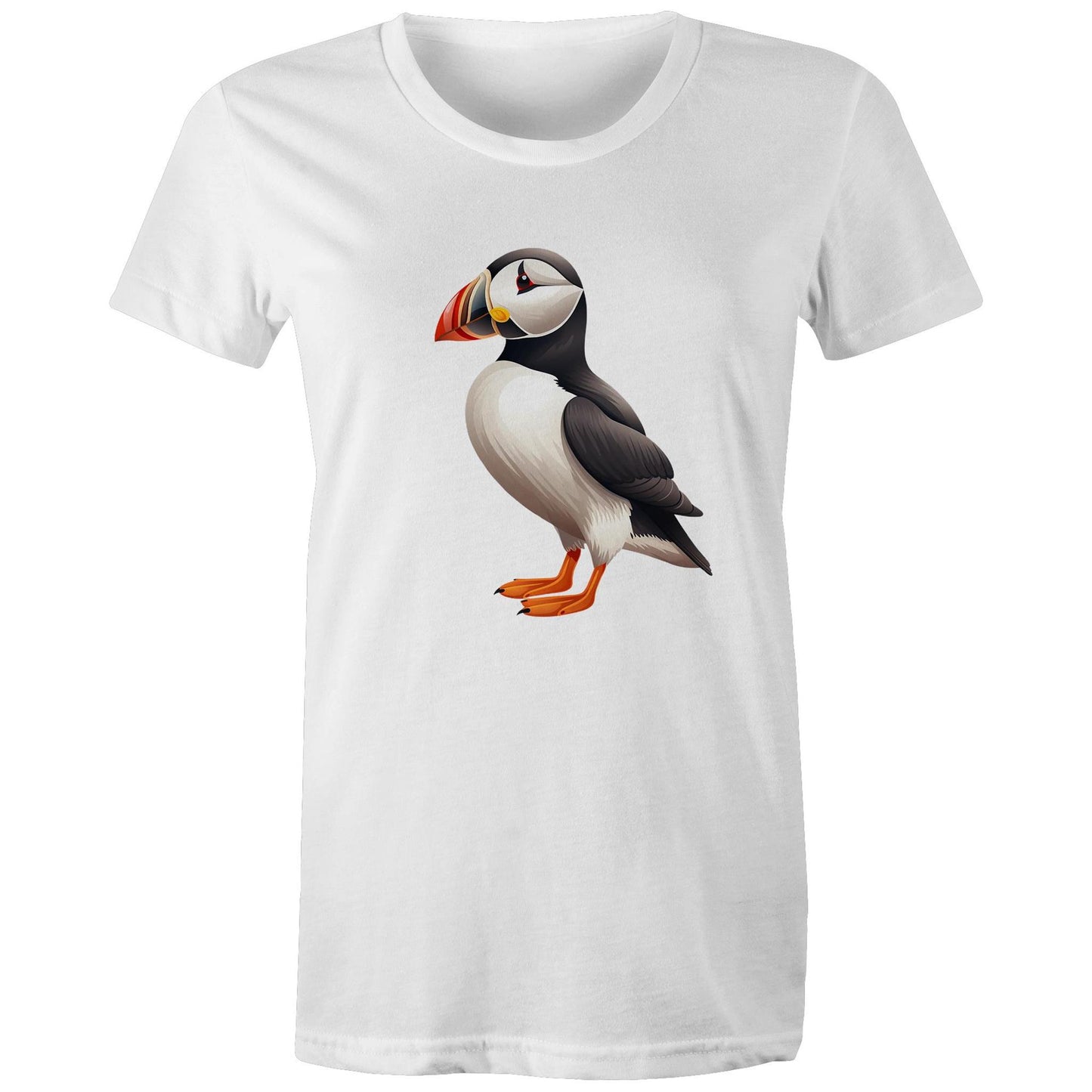 Women's Earthfolk Printed T shirt - Puffin