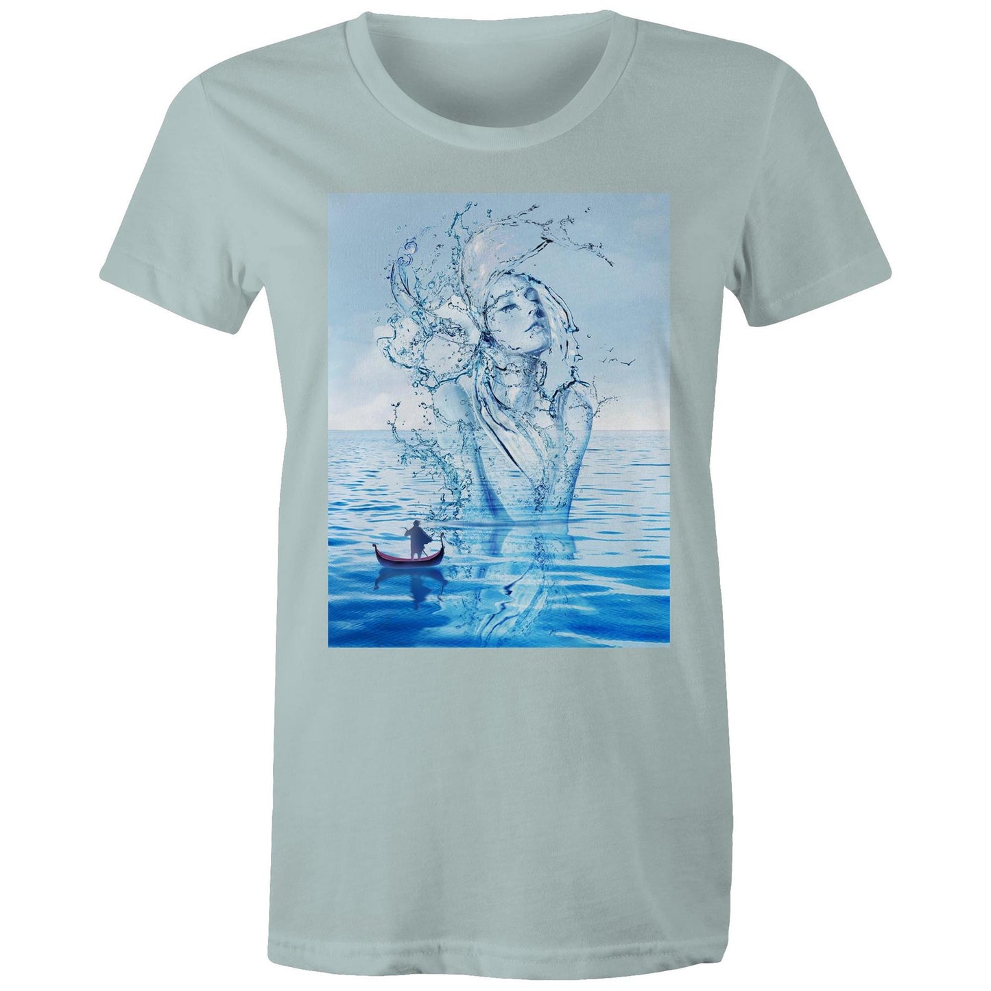 Women'S Earthfolk Printed T shirt - Ocean Spirit