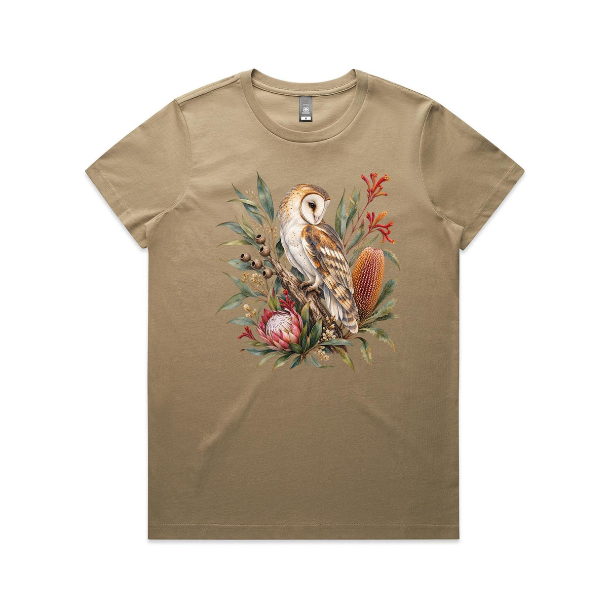 Women's Owl Botanical T-shirt