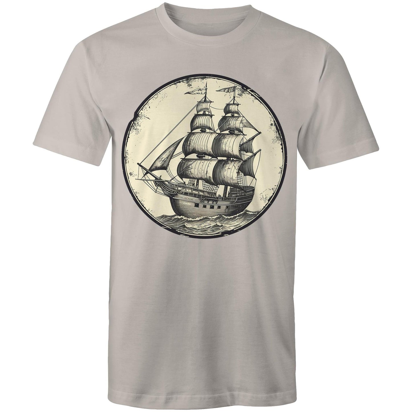 Men's Earthfolk Printed T shirt - Tall Ship