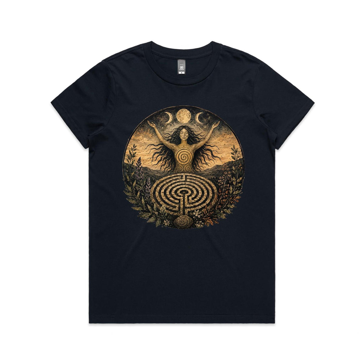 Goddess of the Labyrinth T-Shirt | Goddess Graphic Tee