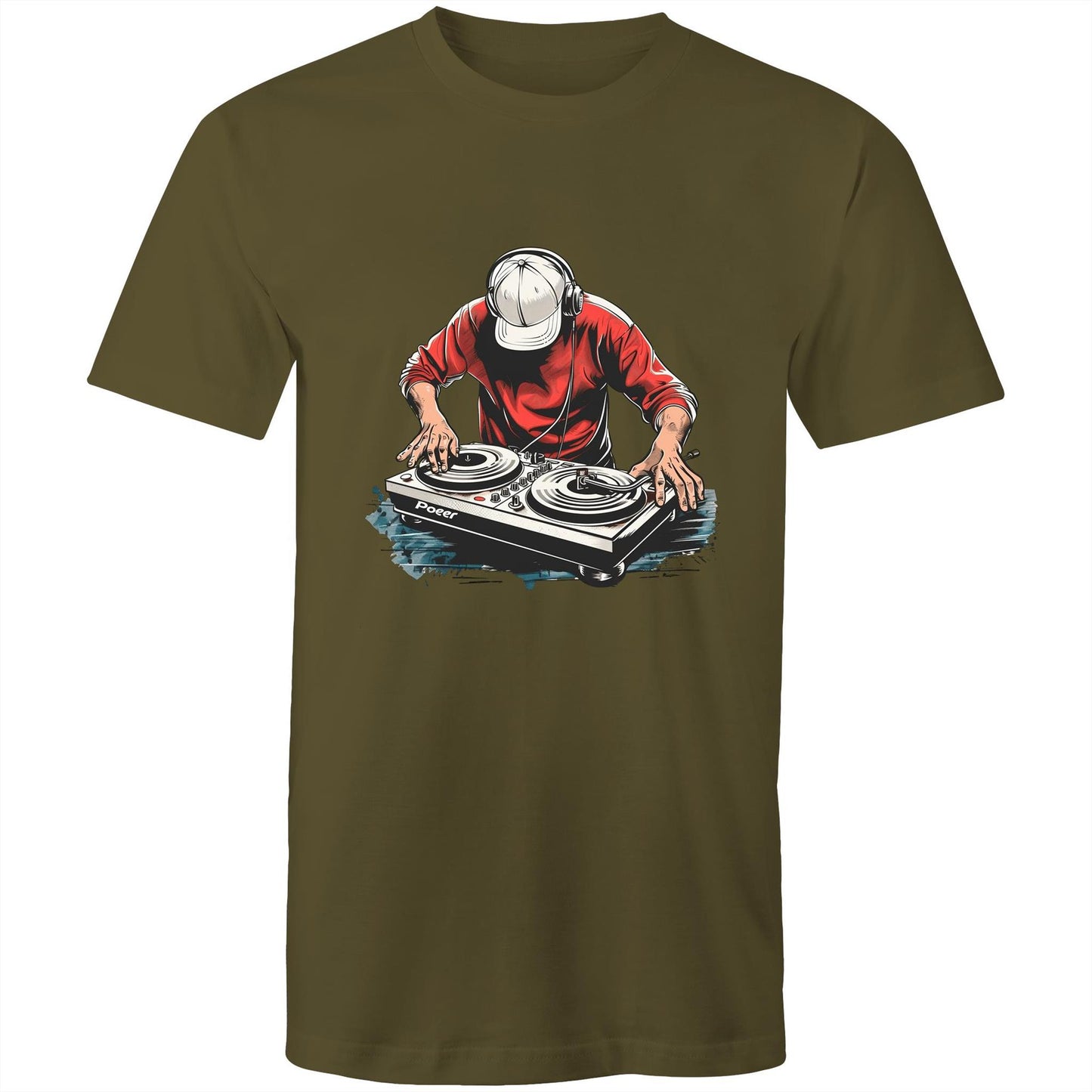 Men's Earthfolk T shirt - Beat Drop - The Crescent Moon