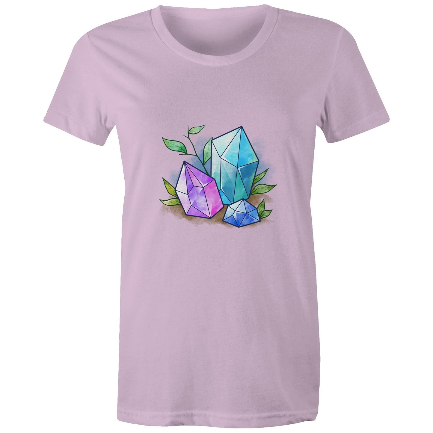 Women's Earthfolk T shirt - Water Crystals