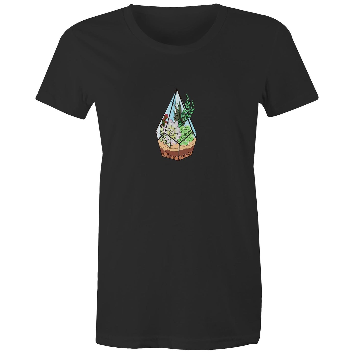 Women's Earthfolk Printed T shirt - Terrarium