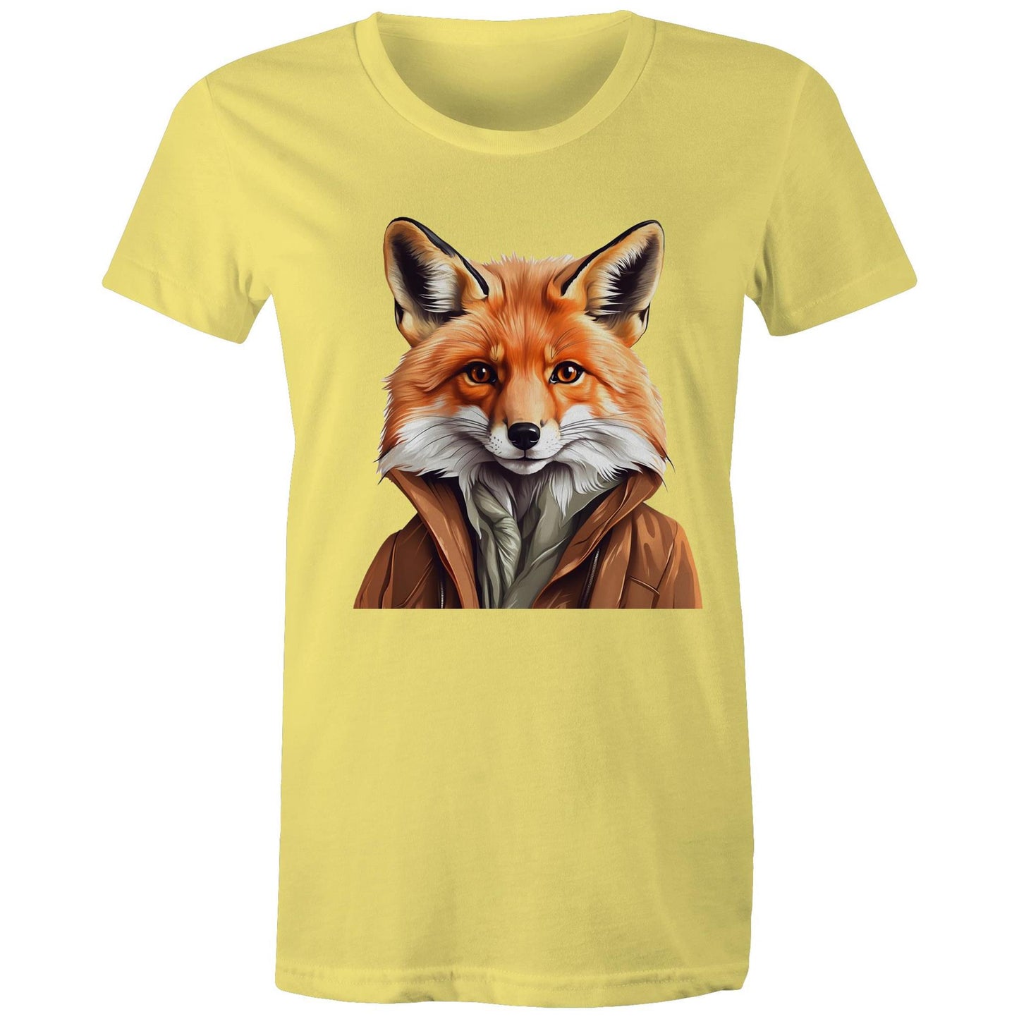 Women's Earthfolk Printed T shirt - Fantastic Fox