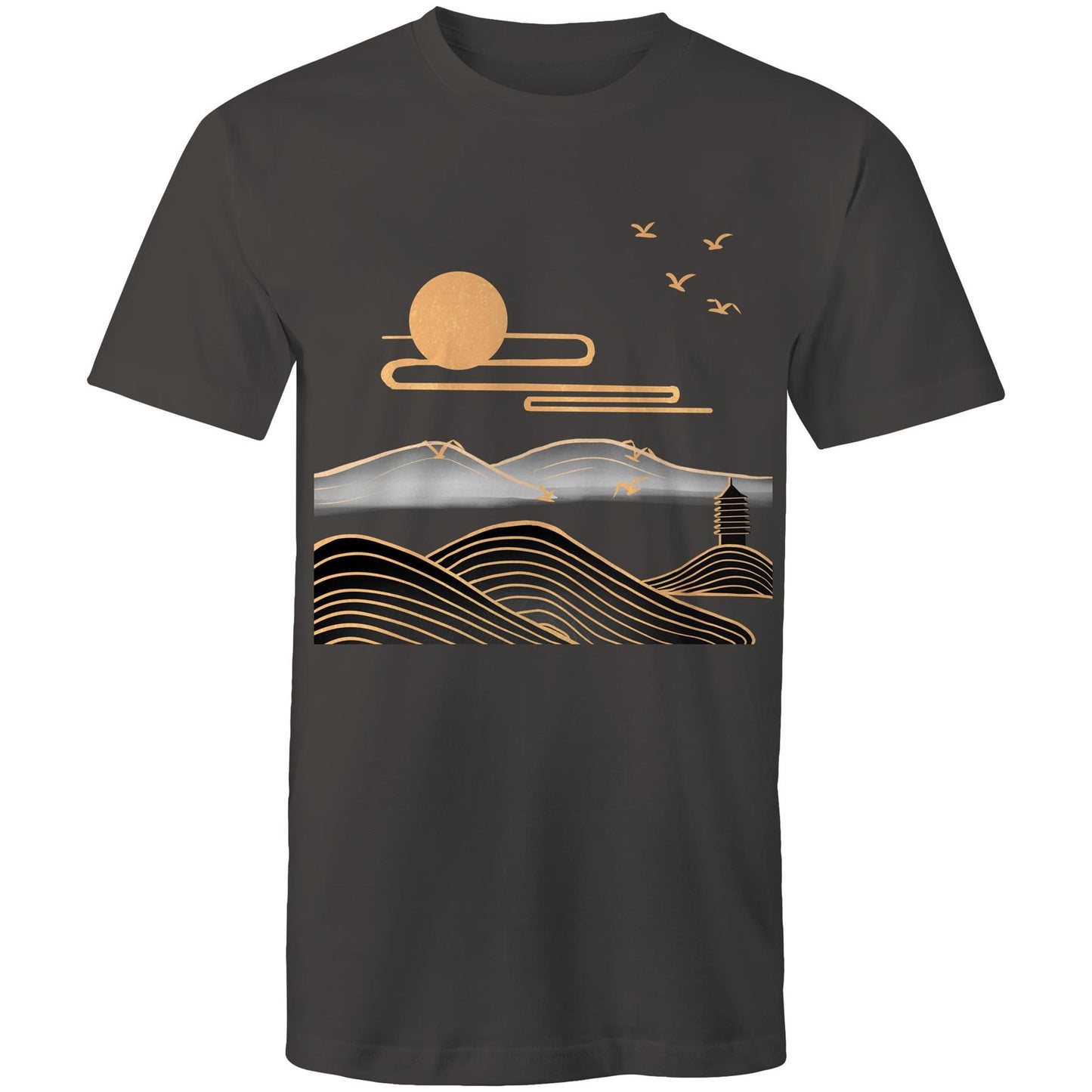 Men's Earthfolk T shirt - Nature's Rise