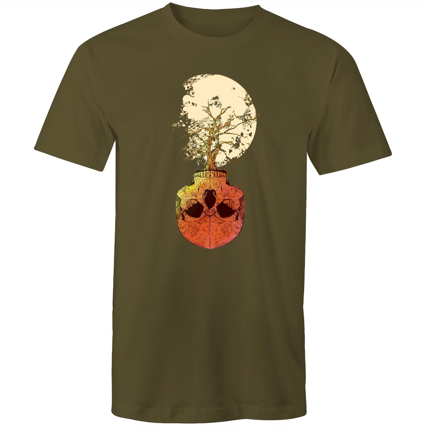 Men's Skull Tree T-Shirt | Nature Graphic Tee