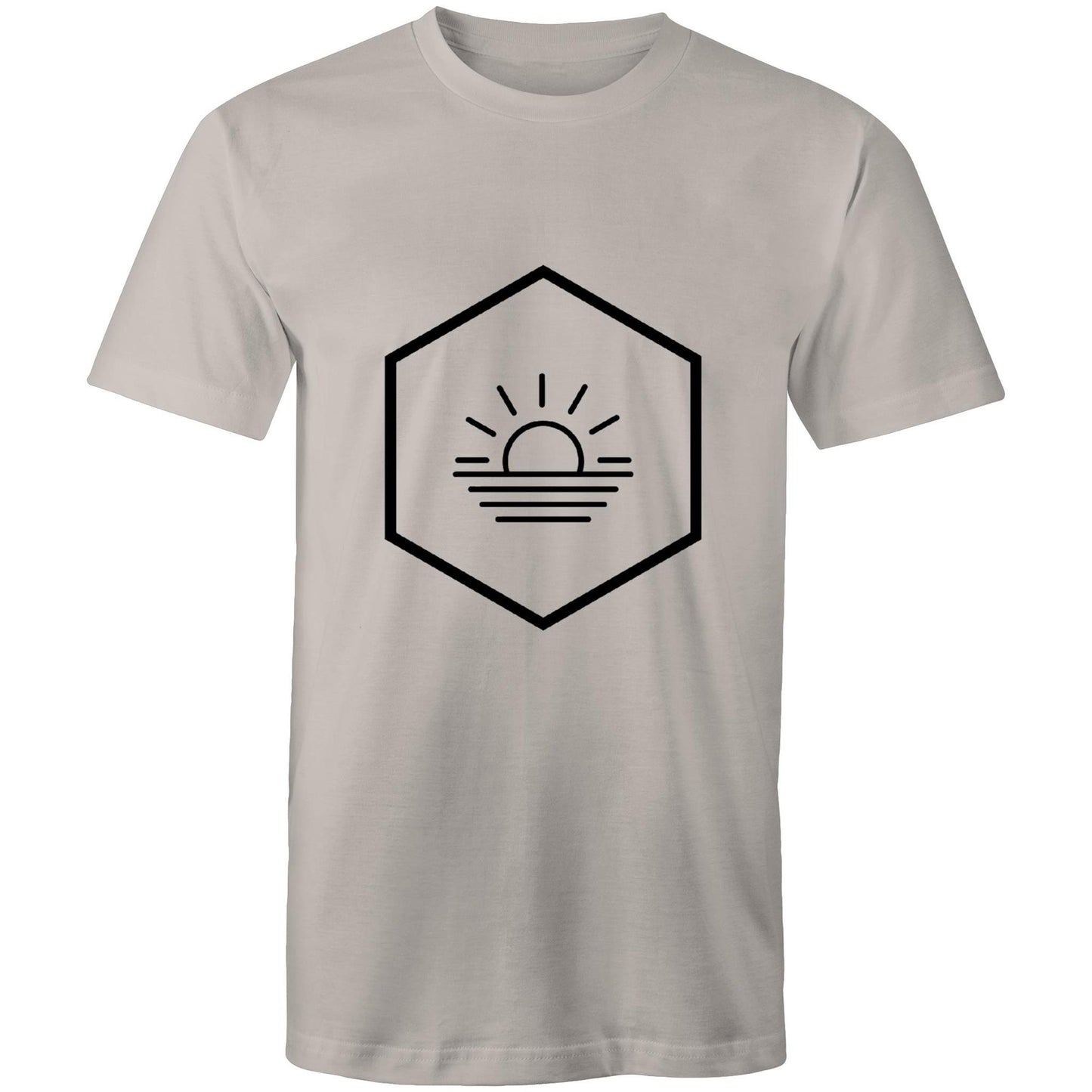 Men's Sunset T-Shirt | Minimalist Nature Graphic Tee