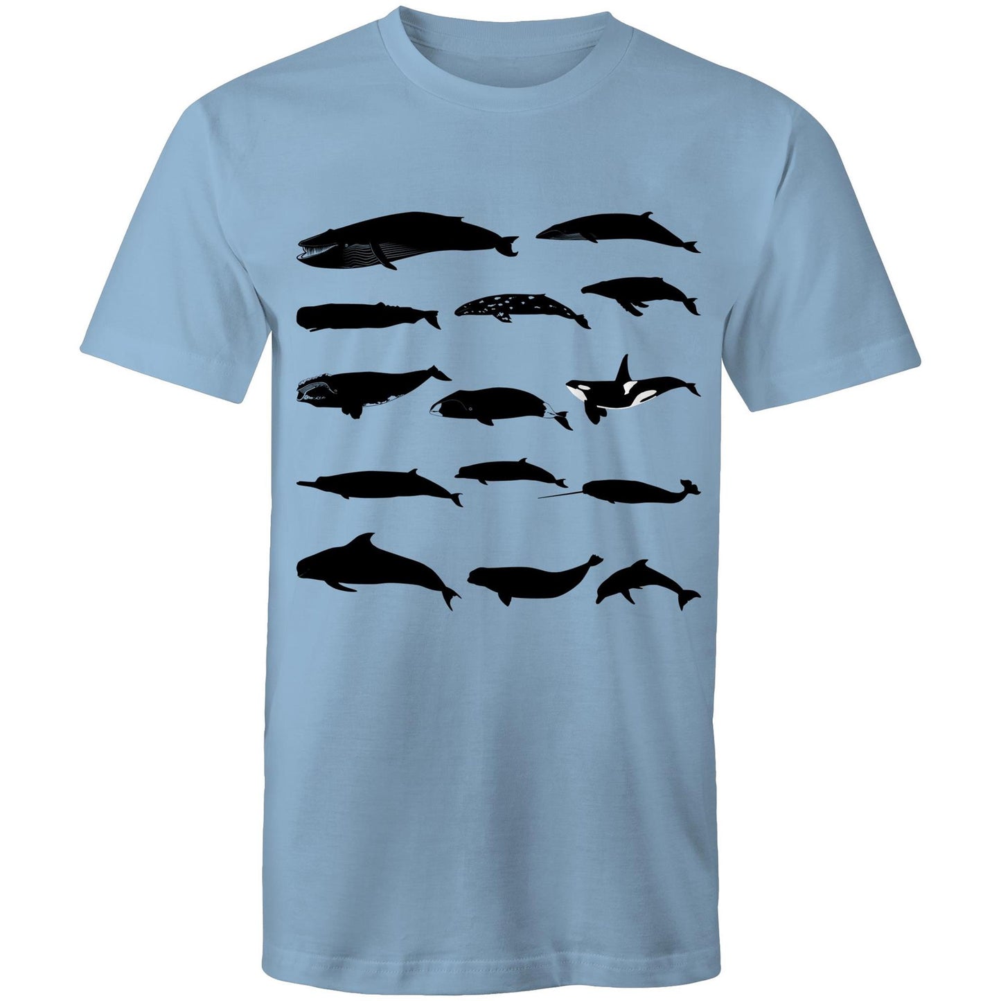 Men's Earthfolk Tshirt - Whale Silhouette