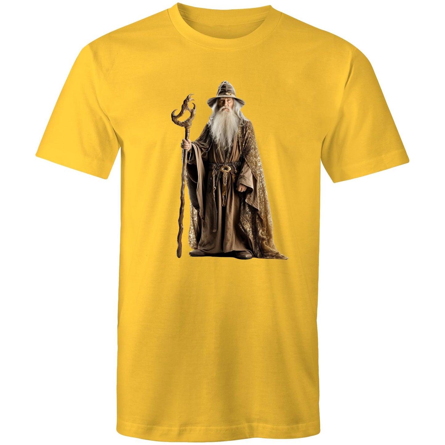 Men's Earthfolk Printed T shirt - Wise Wizard