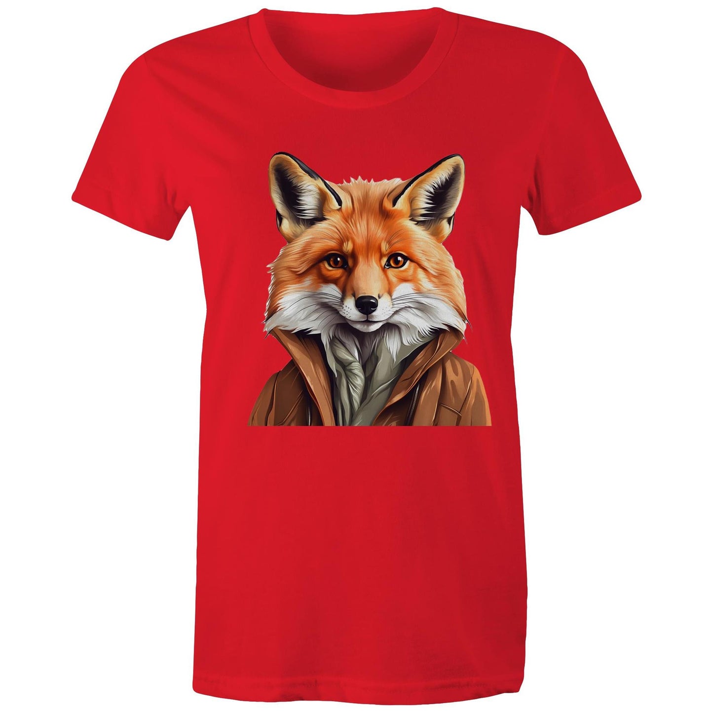 Women's Earthfolk Printed T shirt - Fantastic Fox