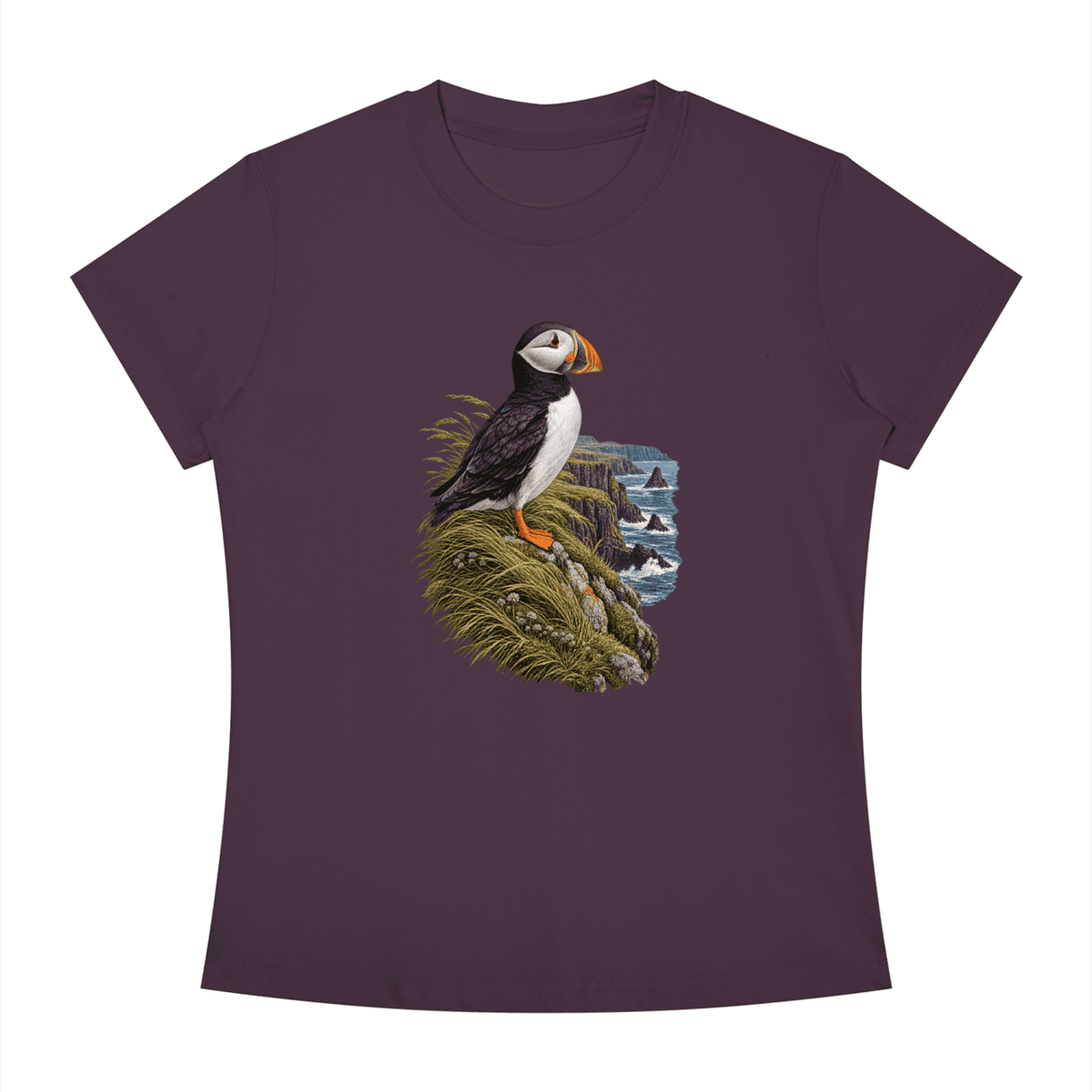 Women's Earthfolk Puffin Graphic T-Shirt