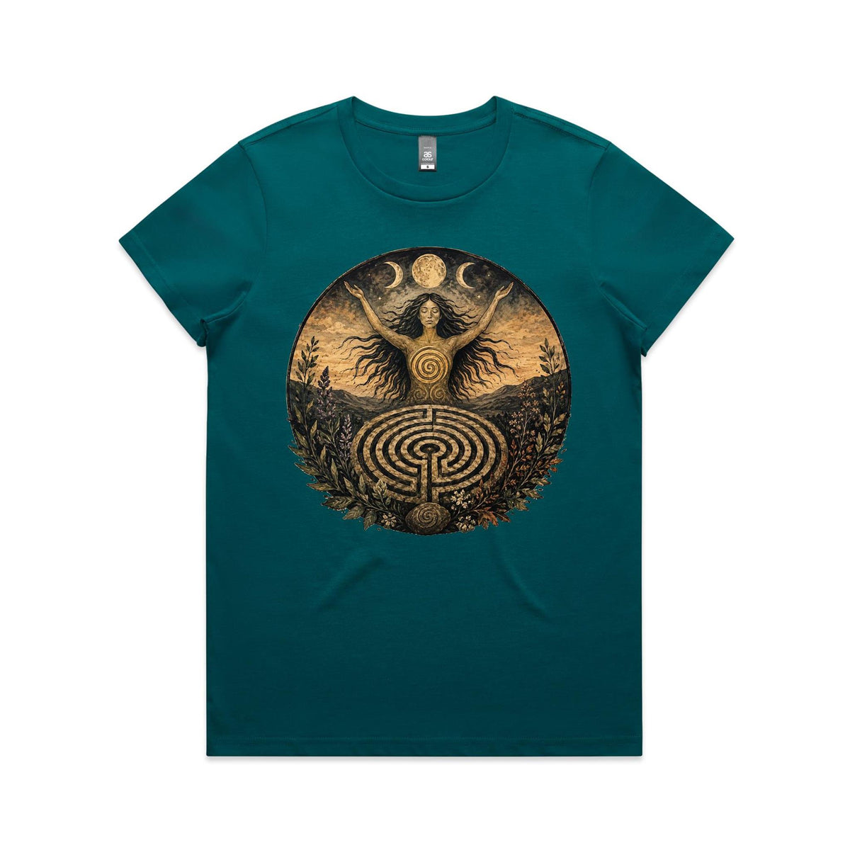 Goddess of the Labyrinth T-Shirt | Goddess Graphic Tee