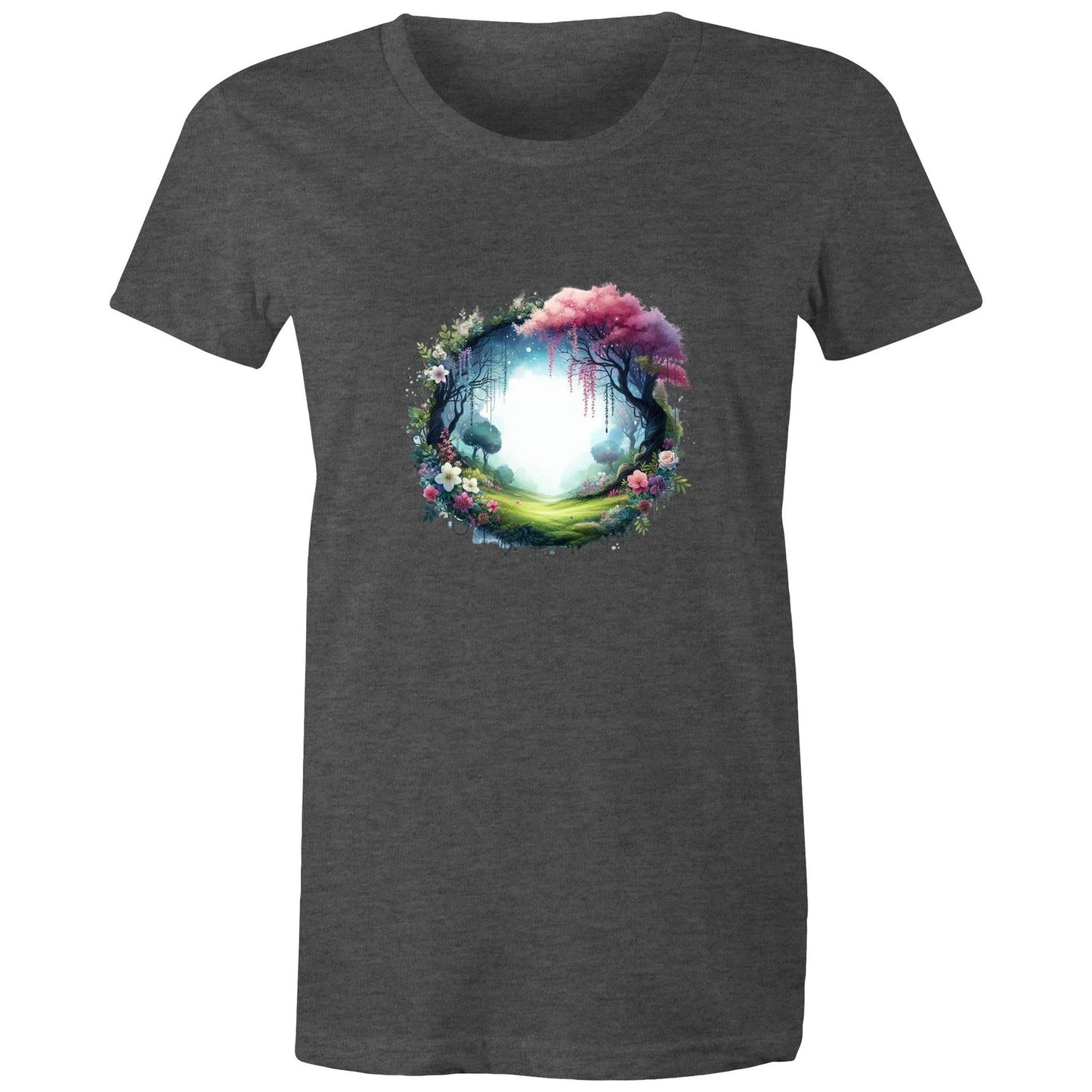 Women's Earthfolk Printed T shirt - Magickal Portal