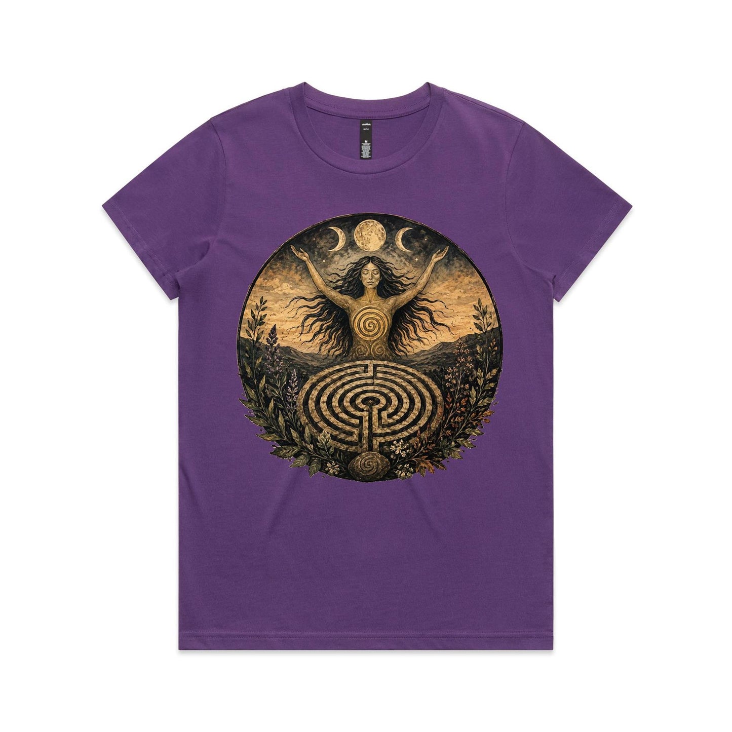 Goddess of the Labyrinth T-Shirt | Goddess Graphic Tee
