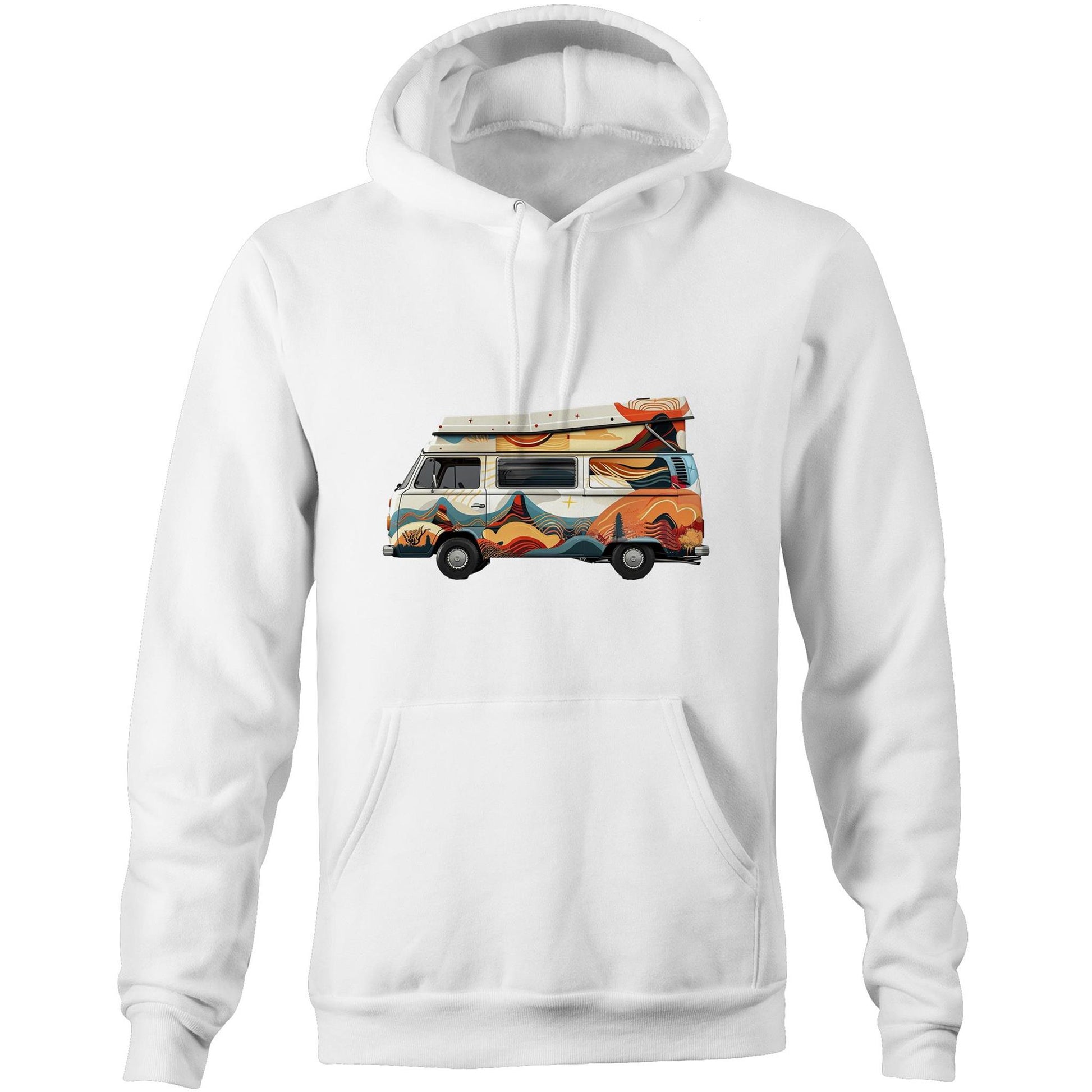 Unisex Earthfolk Hoodie - Kombi Kool - The Crescent Moon